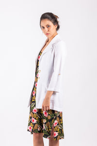 blazer de dama blanco