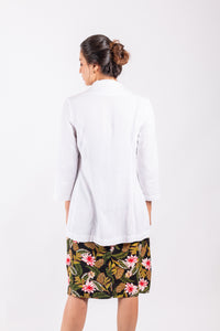 blazer de dama blanco