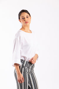 BLUSA CHEDDAR MANGA ¾