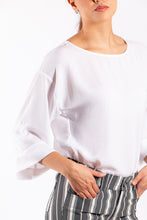 Cargar imagen en el visor de la galería, BLUSA CHEDDAR MANGA ¾
