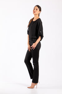BLUSA CHEDDAR MANGA ¾