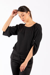 BLUSA CHEDDAR MANGA ¾