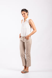 CAMISA MANGA SISA PERLA