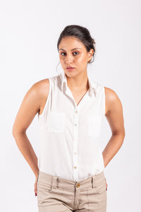 CAMISA MANGA SISA PERLA
