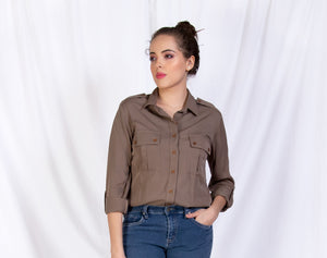camisa militar