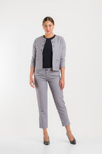 Cargar imagen en el visor de la galería, CHAQUETA MANGA ¾ CON VIVO - GRIS
