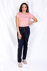 jean clasico de dama