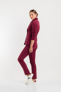 PANTALON DE CORDUROY - VINOTINTO