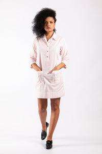 vestido talego en algodon